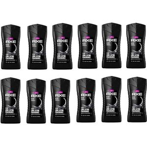 Axe 3 in 1 Douchegel Black 12 x 250 ml