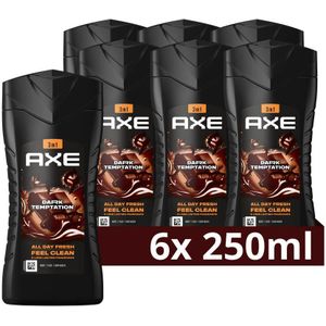 AXE Dark Temptation - 3-in-1 Douchegel - Chocolade - 100% Gerecycled