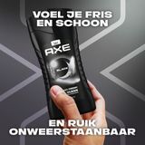 AXE 3-in-1 Douchegel - Black - met de verfijnde en subtiele geur van bevroren peer en cederhout - 6 x 250 ml