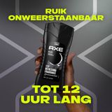 AXE 3-in-1 Douchegel - Black - met de verfijnde en subtiele geur van bevroren peer en cederhout - 6 x 250 ml