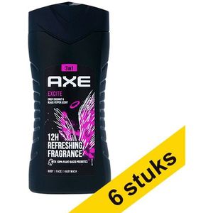 Axe - Excite - Douchegel - 6x 250 ml
