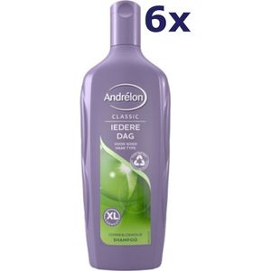6x Andrelon Shampoo - Iedere Dag XL-formaat 450 ml.