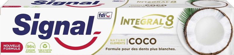 Signal - Integral & Actions - Tandpasta - Kokos - 75 ml