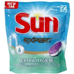 Sun Expert - Extra Hygiëne - vaatwastabletten - 22 tabs