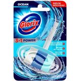 Glorix toiletblok 3-in-1 Power Oceaan (40 gram)