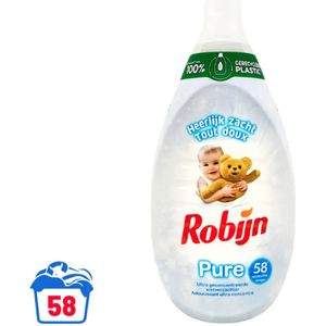 Robijn wasverzachter Intense Pure Ultra Geconcentreerd 870 ml (58 wasbeurten)