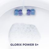 Glorix Power 5 Lavendel Wc Blok voor een hygiënische reiniging - 9 stuks - Voordeelverpakking