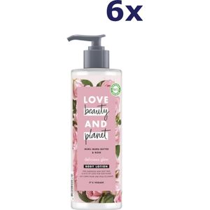 6x Love Beauty & Planet Bodylotion - Delicious Glow 400ML