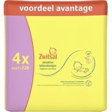 Zwitsal Billendoekjes Sensitive 4 x 57 = 228 stuks