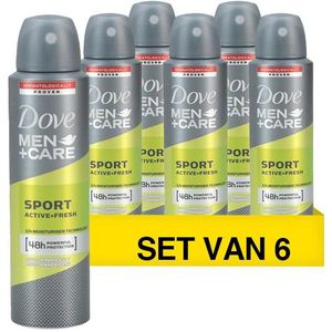 Dove Men+Care - Sport Active and Fresh - Deodorant Spray - 150ml - 6 Sprays