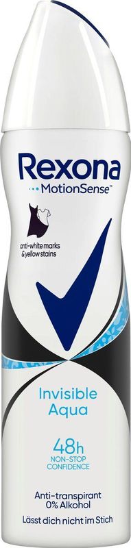 Rexona - Invisible Aqua - Deospray - 150ml - Alcoholvrij