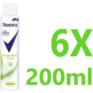 Rexona - Women Fresh Aloe Vera - Deodorant Spray - 150ml - Alcoholvrij