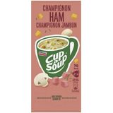 Cup-a-soup unox champignon ham 175ml | Doos a 21 zak | 4 stuks