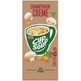 Cup-a-soup unox champignon creme 140ml | Doos a 24 portie | 4 stuks