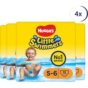 Huggies Little Swimmers - zwemluiers - maat 5/6 - (12 tot 18 kg) - voordeelverpakking - 132 stuks (12x11)