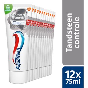 12x Aquafresh Tandsteen Controle tandpasta (75 ml)