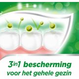 Aquafresh Anti Cariës tandpasta voor gezonde tanden, voordeelverpakking 12- pack, recyclebare plastic tube en dop