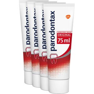 Parodontax Original - dagelijkse Tandpasta - tegen bloedend tandvlees - 4x75 ml