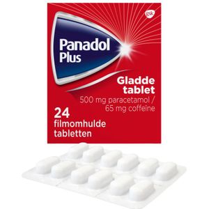 Panadol Plus gladde tablet 24 Tabletten