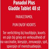 Panadol Plus Gladde Tablet 500mg - 1 x 48 tabletten