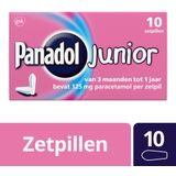 Panadol Junior Paracetamol 125mg - 1 x 10 zetpillen