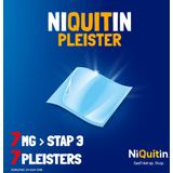 NiQuitin Clear Pleisters 7 mg - Stap 3 - Stoppen met roken - 7 stuks