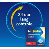 Niquitin Clear Nicotinepleisters 7 mg Stap 3 7 stuks