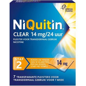 Niquitin Stap 2 14 mg 7st