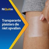 NiQuitin Clear Pleisters 21 mg - Stap 1 - Stoppen met roken - 7 stuks