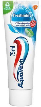 Aquafresh Freshmint 3in1 Tandpasta voor gezonde tanden