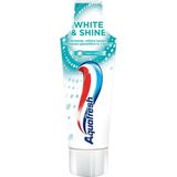 Aquafresh - White & Shine - Tandpasta - Wit - Microparels