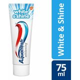 Aquafresh - White & Shine - Tandpasta - Wit - Microparels