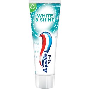 Aquafresh - White & Shine - Tandpasta - Wit - Microparels
