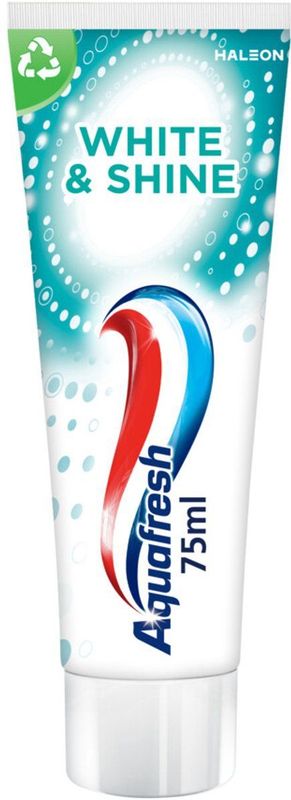 Aquafresh - White & Shine - Tandpasta - Wit - Microparels