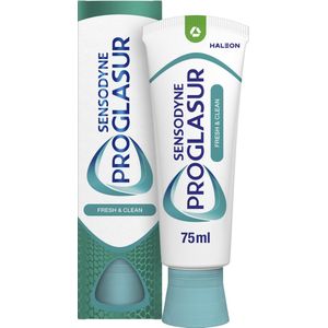 Sensodyne Proglasur Fresh & Clean Dagelijkse Tandpasta 75ml