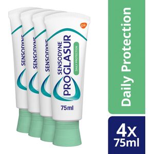 Sensodyne Proglasur Daily Protection Dagelijkse Tandpasta bij Tanderosie 4x 75ml