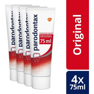 Parodontax Original dagelijkse tandpasta tegen bloedend tandvlees 4x75 ml