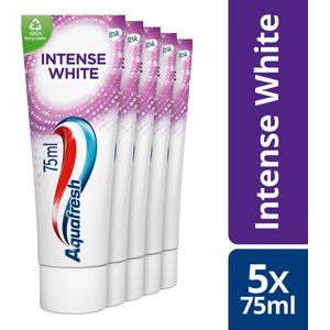 Aquafresh Intense White Tandpasta voordeelverpakking 5x75ml