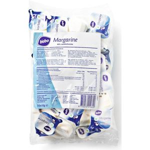 Bebo - Margarine Cups - 50 Stuks - 10 Gram
