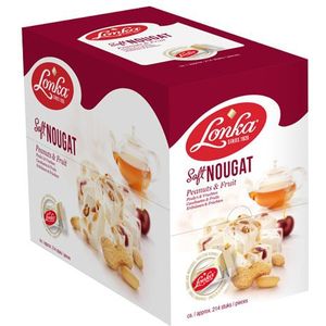 Lonka Pinda Vrucht Nougat 12 Gram (214 Stuks)