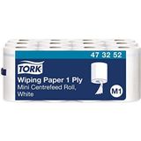 TORK 473252 Multifunctionele papieren doekjes met binnenafroller in wit M1 Aantal: 4116 stuk(s)