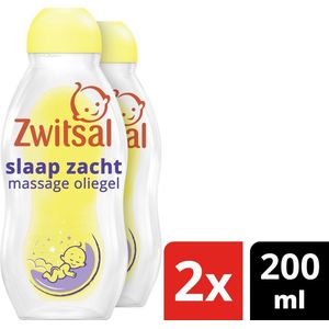 Zwitsal Baby Massage Olie Lavendel - 2 x 200 ml - Voordeelverpakking