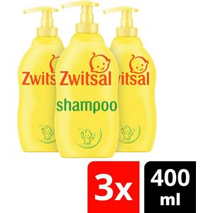 Zwitsal Baby Shampoo - 3 x 400 ml - Voordeelverpakking
