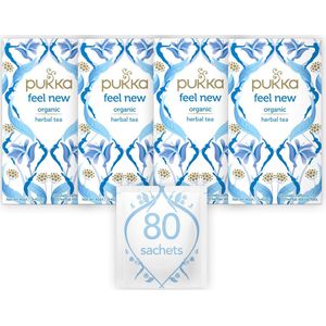 Pukka Feel New Thee - 4 x 20 zakjes