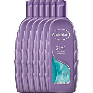 Andrelon Shampoo Meloen & Aloë Vera - Voordeelverpakking 6 Stuks