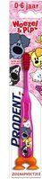 Prodent Tandenborstel - Woezel & Pip 0-6 jaar - voor kinderen van 0 tot 6 jaar - 1 stuk