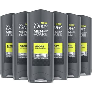 6x Dove Douchegel Men+ Care Active Fresh 250 ml