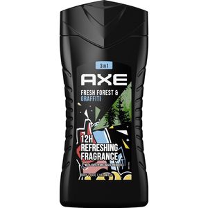 Axe Fresh Forest & Graffiti 3-in-1 Douchegel - 250 ml