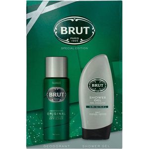 Brut Gift Set 200ml Deo & 250ml Shower Gel Original