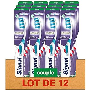 SIGNAL - Care Classic - Tandenborstel - 12 Stuks - Natuurlijke Bicarbonaat Doordrenkte Filamenten